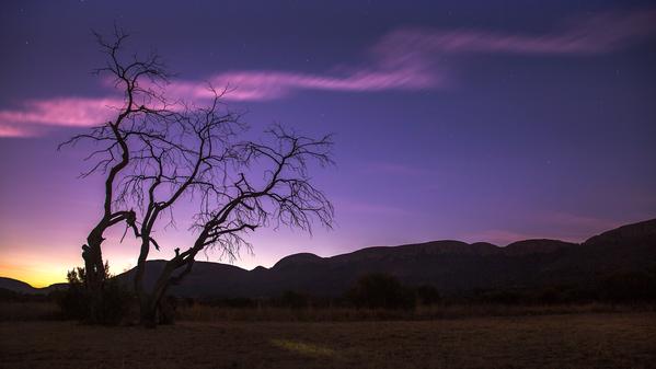Watch the day pass over Shelter Rock, which holds over 3,000 million years of history.