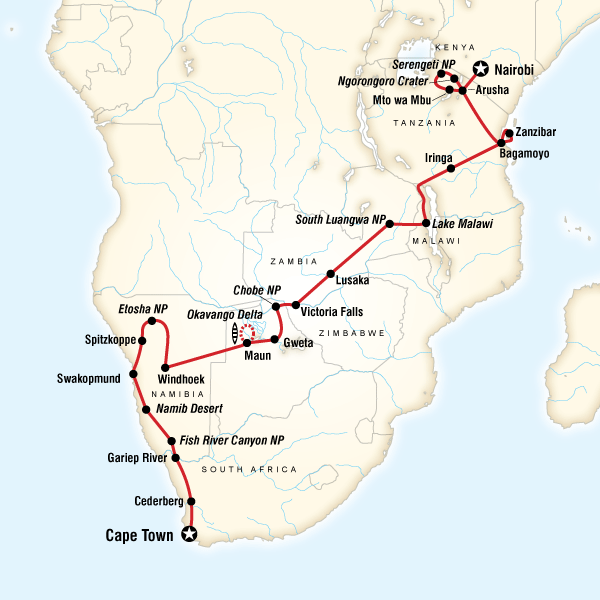 40 Days, Ultimate Africa Experience