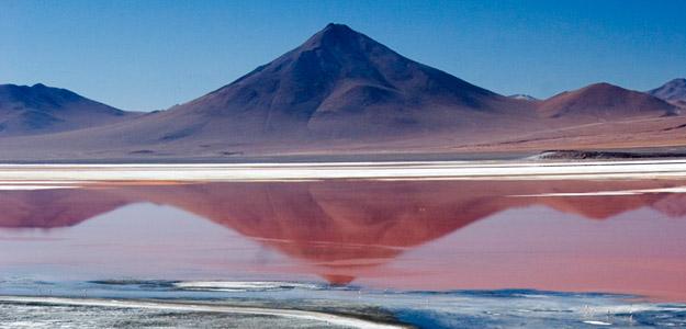 The salt flats of Uyuni