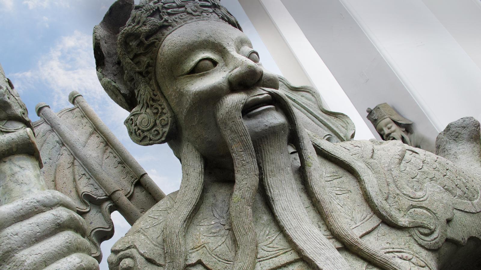 Stone sculpture in Bangkok