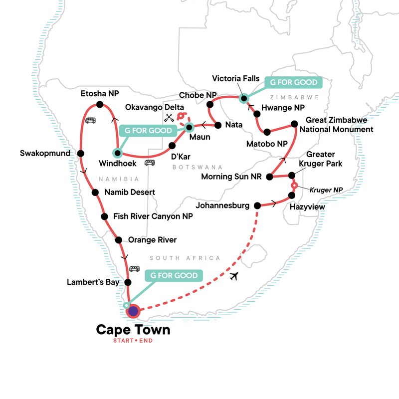 Highlights Of Southern Africa In South Africa Africa G Adventures Just because it's not here doesn't mean we can't offer it. highlights of southern africa