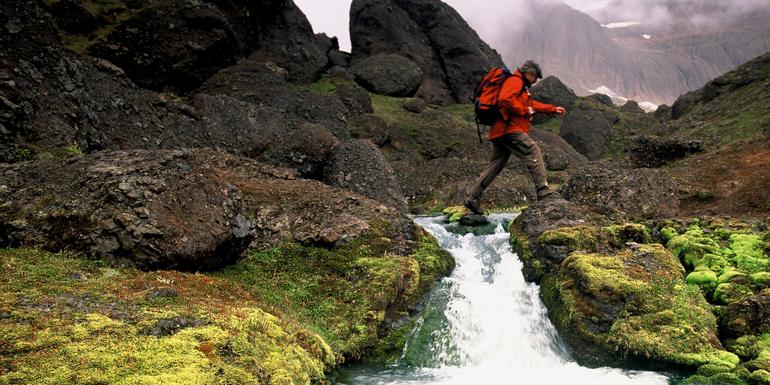 Wandern in Ost-Island