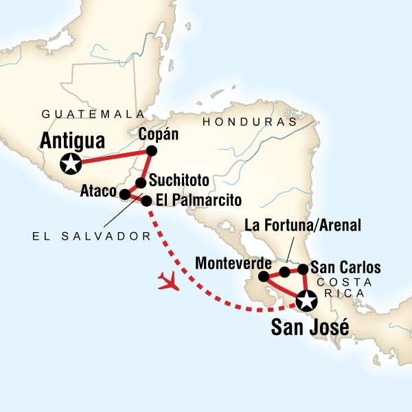 Volcano Trail in Guatemala, Central America - G Adventures