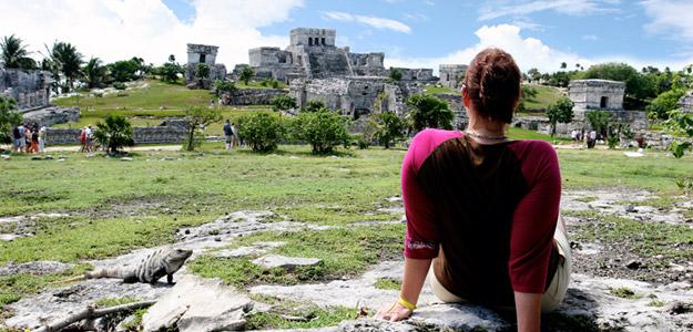 The stunning Mayan ruins at Chichén Itzá