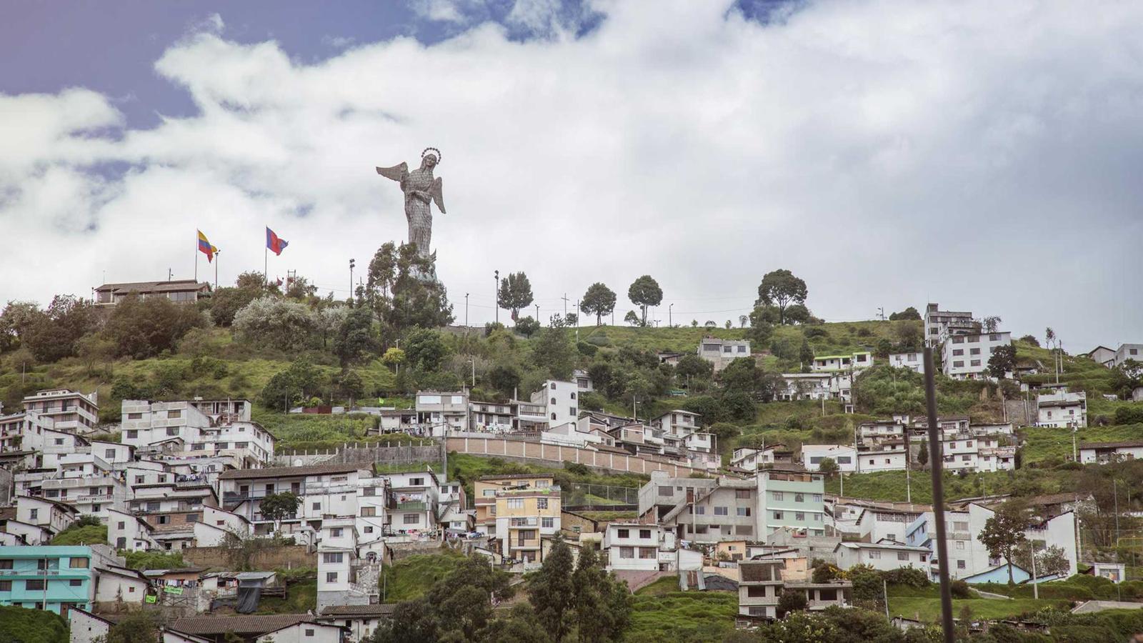 Monument in Quito