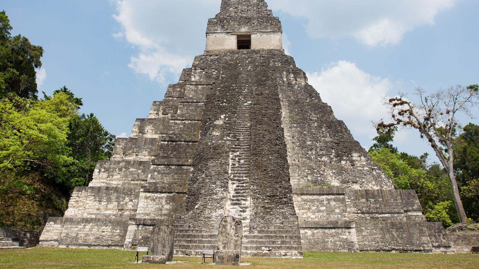 The Tikal Ruins in Guatamala