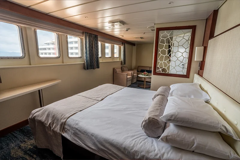 Owner's Suite Cabins on Antarctica Expedition Ship