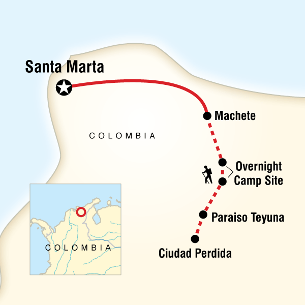 Colombia - Lost City Trekking
