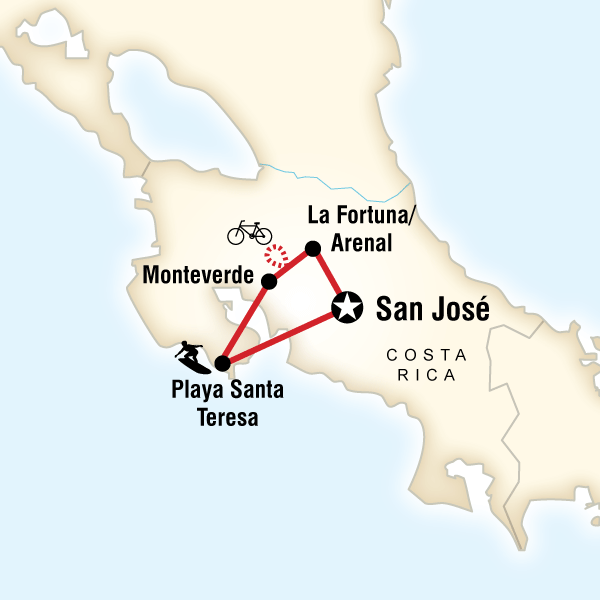 Costa Rica Volcanoes & Surfing in WORLD - Lonely Planet