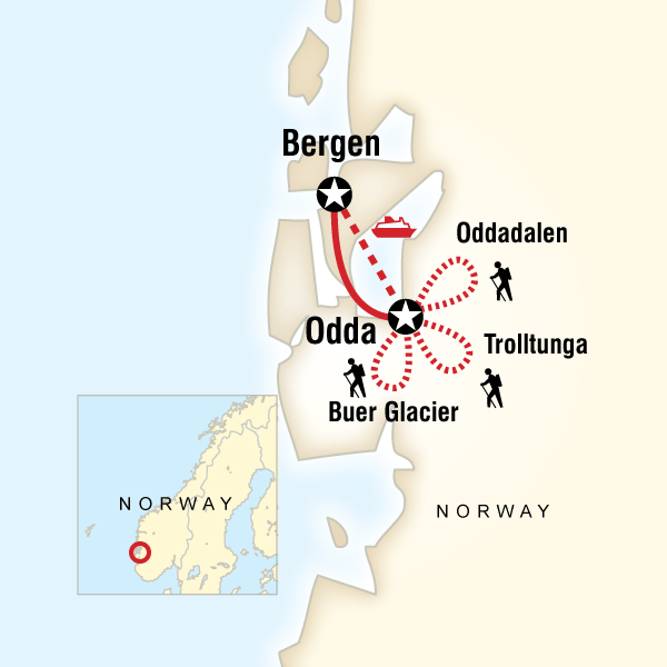 Norway Fjord Trekking