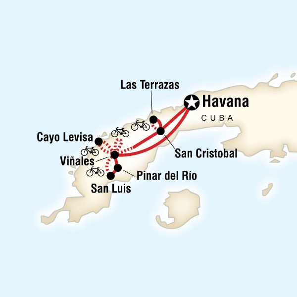 Biking Cuba