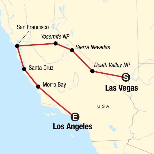 Charging Stations Between La And Las Vegas