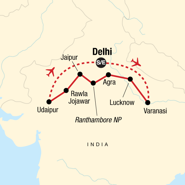 TailorMade: India Introduction Map