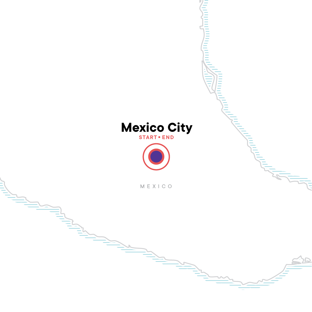 Tour Map tourhub | G Adventures | Day of the Dead in Mexico City | Tour Map