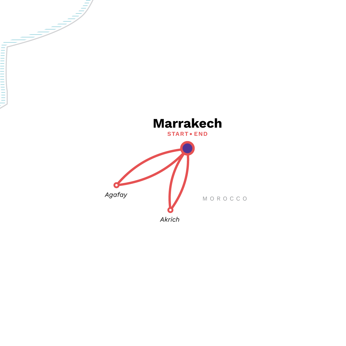 Map of Marrakech: Riad Life, Artisan Crafts & the Agafay Desert