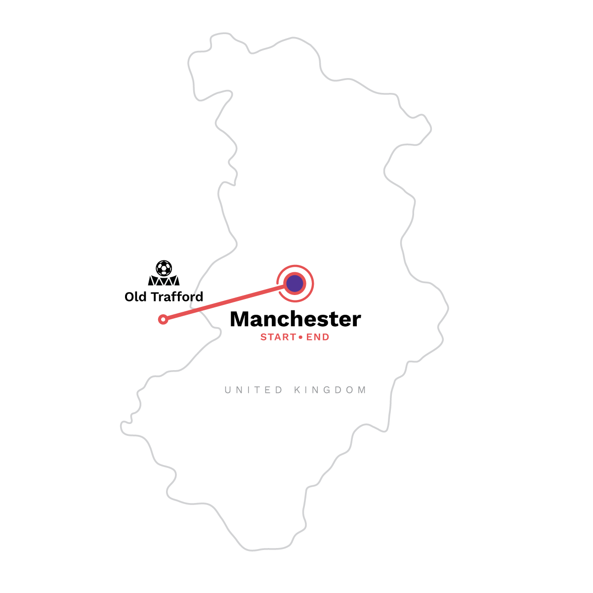 Map of Manchester United: From the Stands to the Streets
