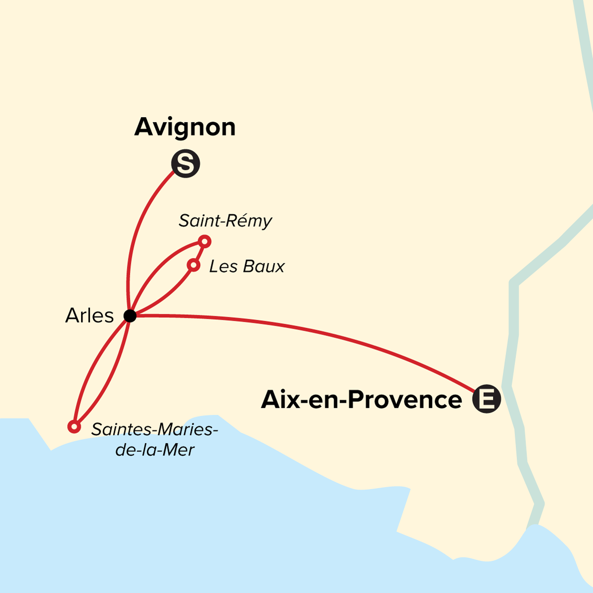 Map of Journeys: Stories of Provence