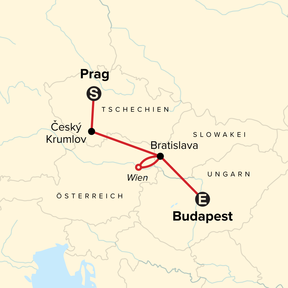 Map of Journeys: Iconic Christmas Markets
