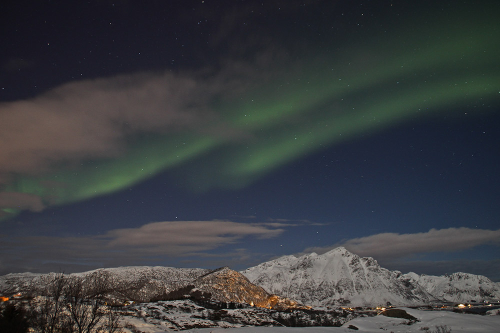 I'm amazed by the Northern Lights each time I see them.