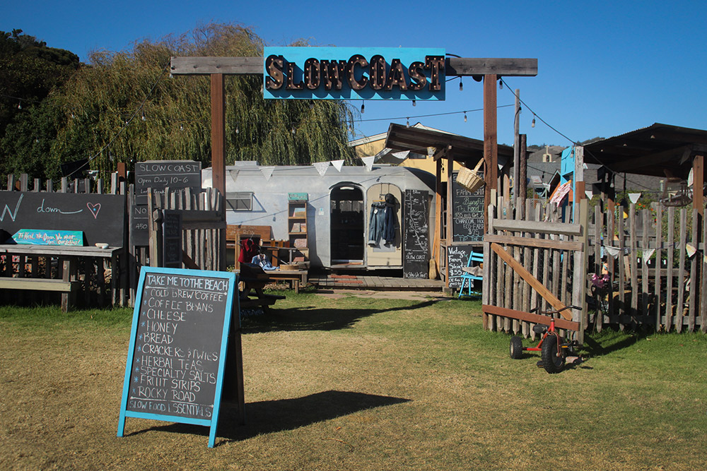 The original Slow Coast pop-up shop in Davenport.