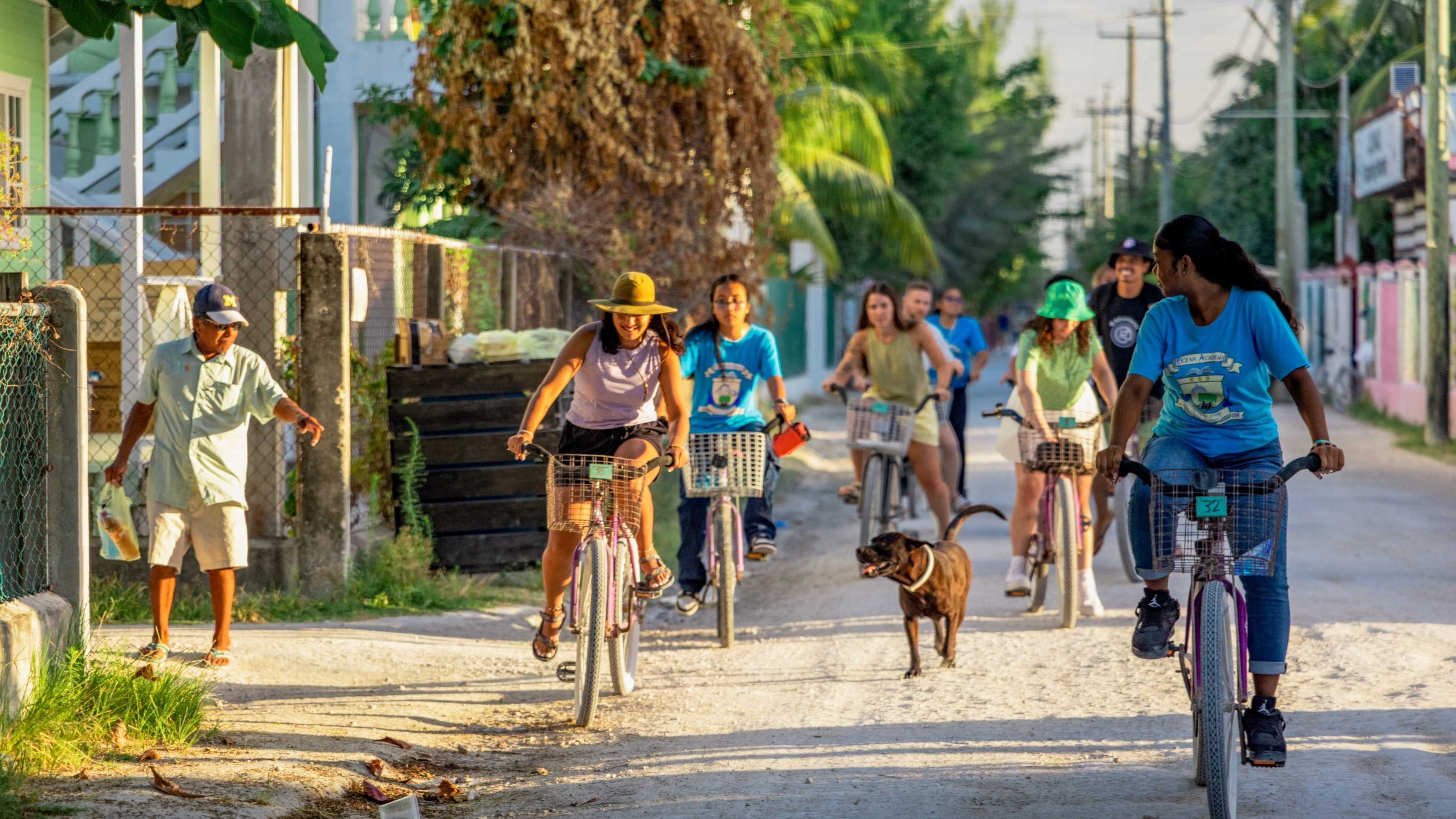 How a Caye Caulker bike tour is supporting students’ education