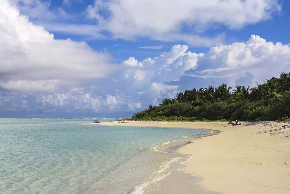 You'll find some of the world's most beautiful beaches on the Maldives.