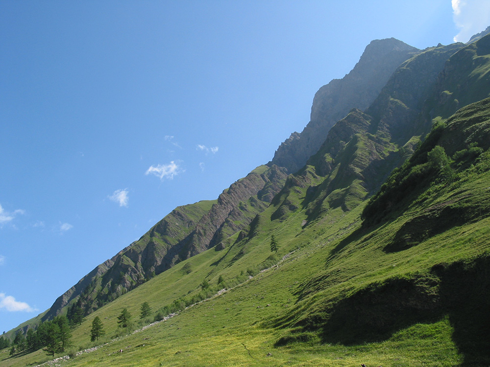 The picturesque Val Ferret region.