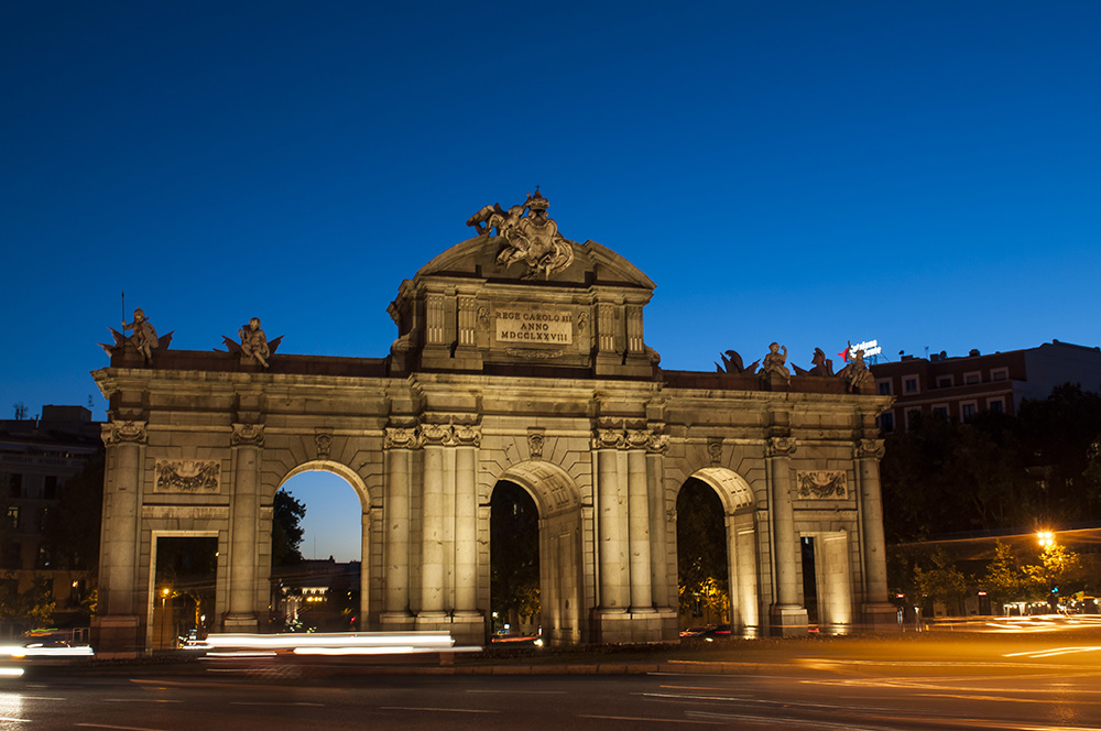 Madrid's striking architecture.