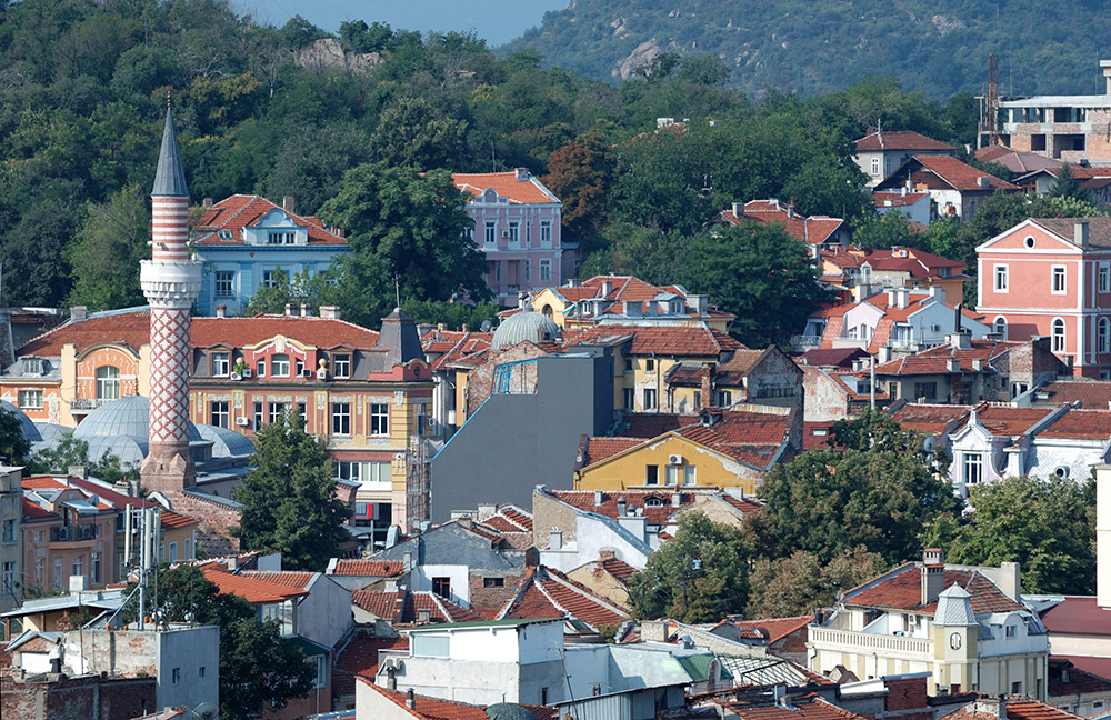 Plodiv is a city made of seven hills.