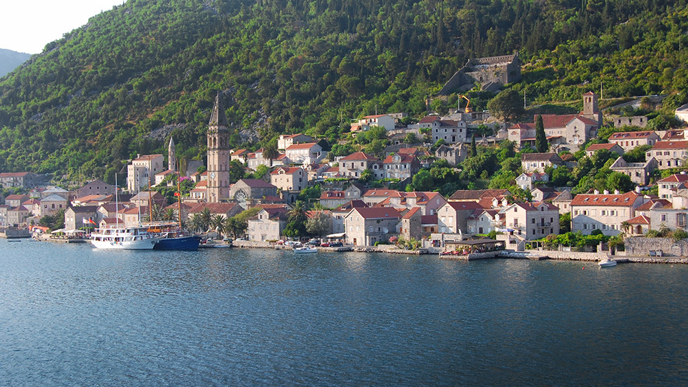 Kotor's setting in between mountains and water makes it almost picture perfect. Photo courtesy Adam R.