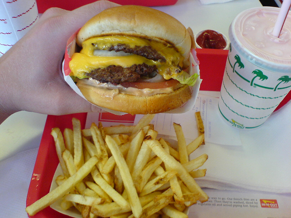 It doesn't get much better than In-N-Out. Photo courtesy of BonzoESC.