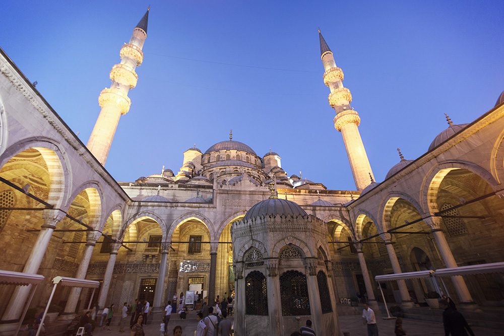 A mosque in historic Istanbul.