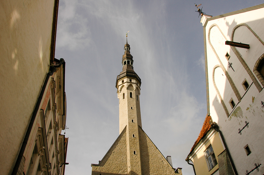 Tallinn’s old town, including its famous Town Hall dating from 1404.