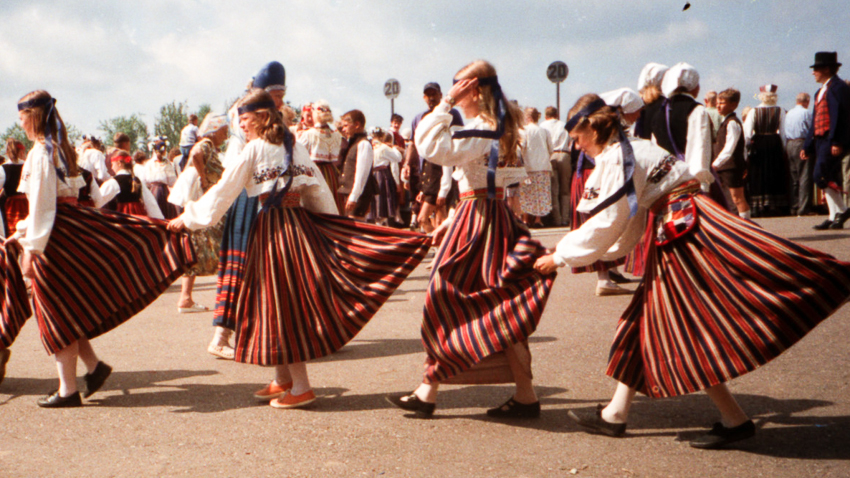 Memories from an Estonian song festival, years later.