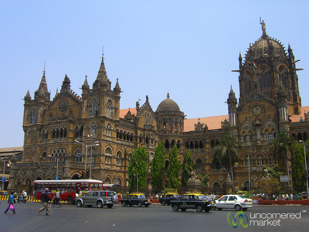 Victoria Terminus sees more than three million commuters each day.