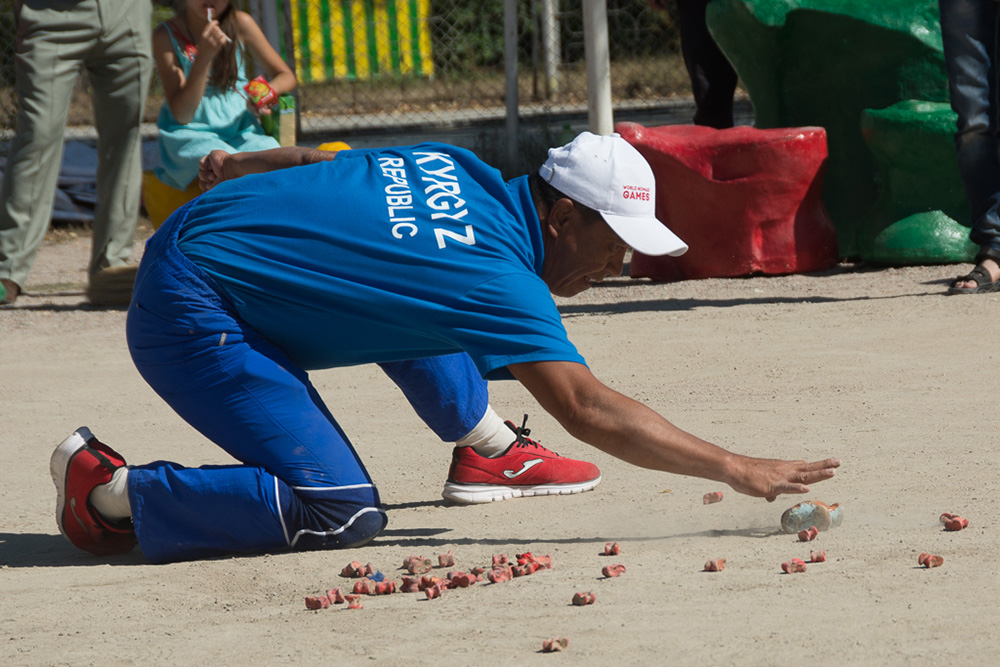 “Ordo,” a Kyrgyz nomadic game that teaches strategic thinking and agility.