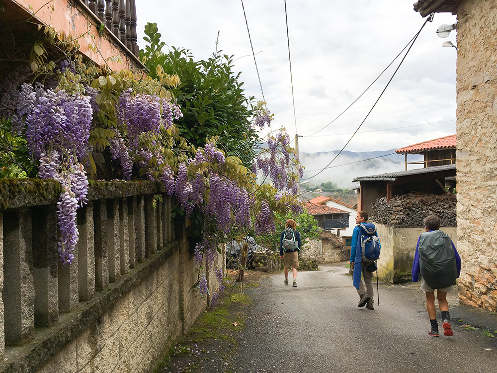 The Camino takes you through villages, giving you a real taste of local life.