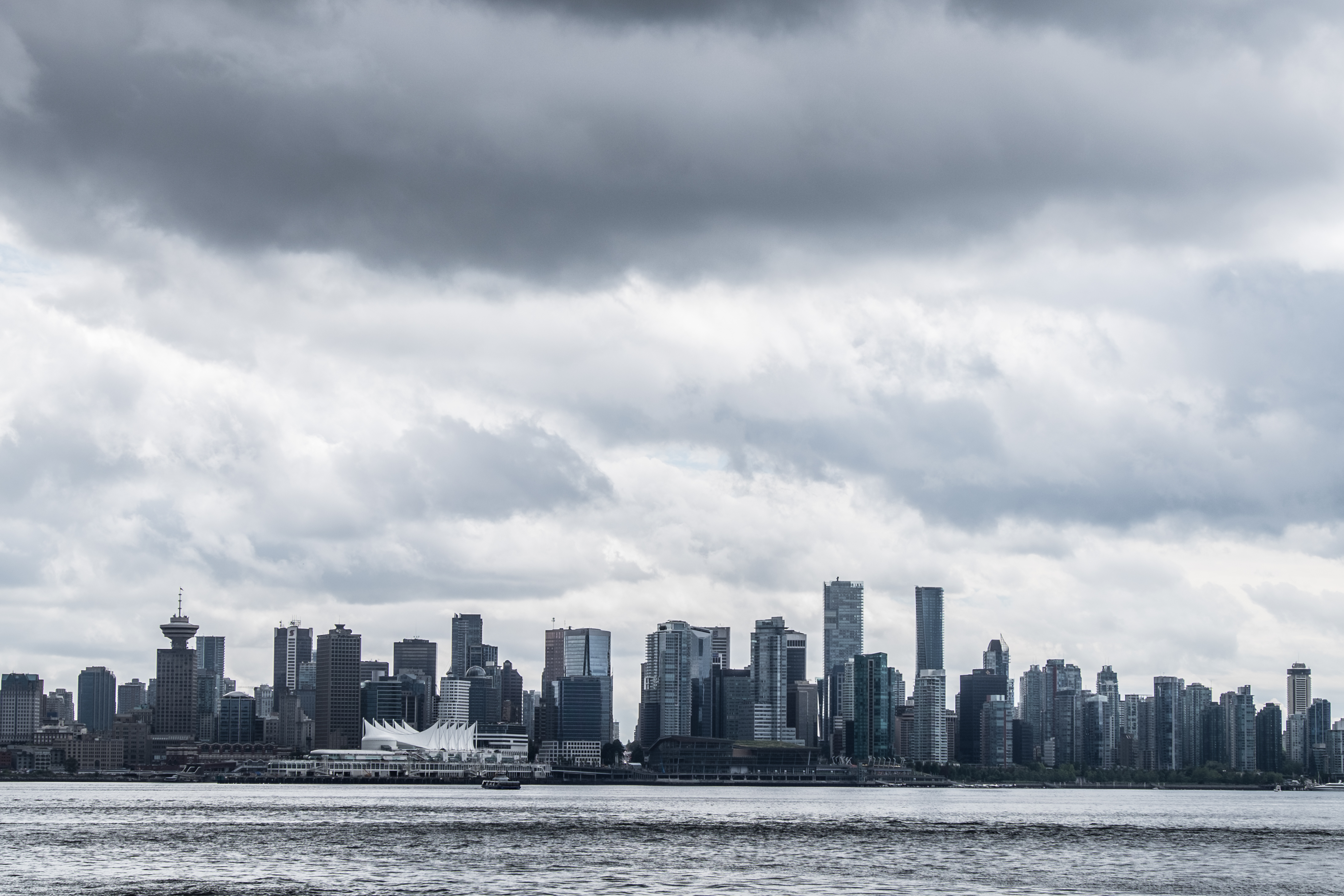 Vancouver skyline.