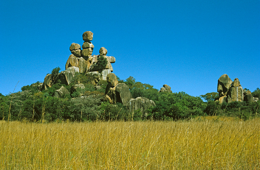 The hills of Matobo National Park were formed 2 billion years ago.