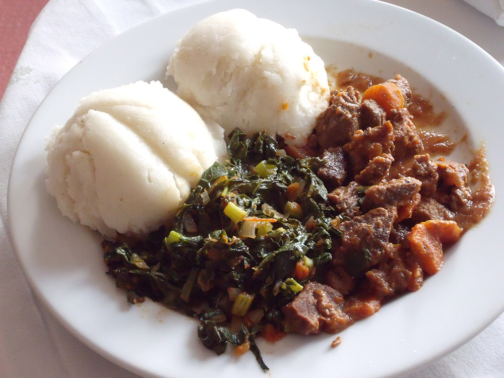 Sadza is Zimbabwe’s national carb. Photo courtesy BBC World Service.