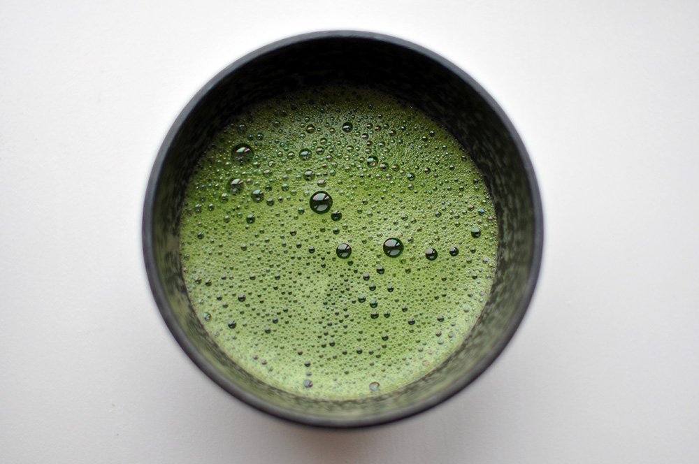 The use of bright green matcha dates back hundreds of years. Photo courtesy of cyclonebill.