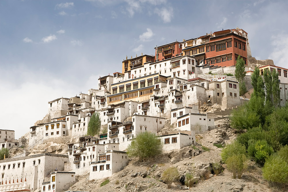 Thikse Monastery.