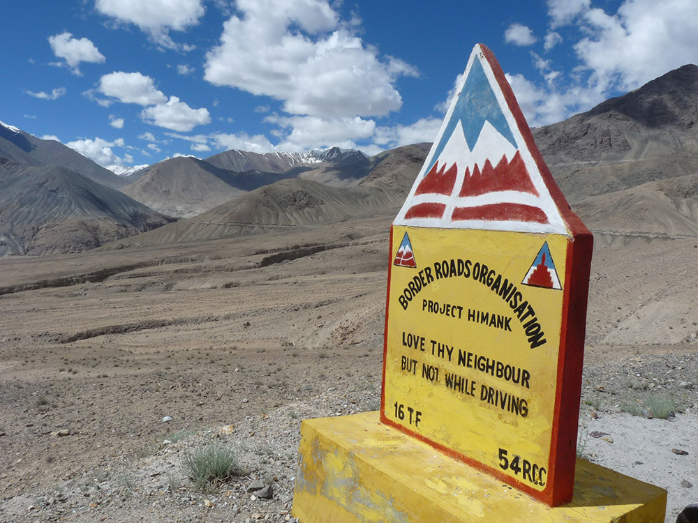 Ladakh is also a place of humour. Photo courtesy Mark Elliott.