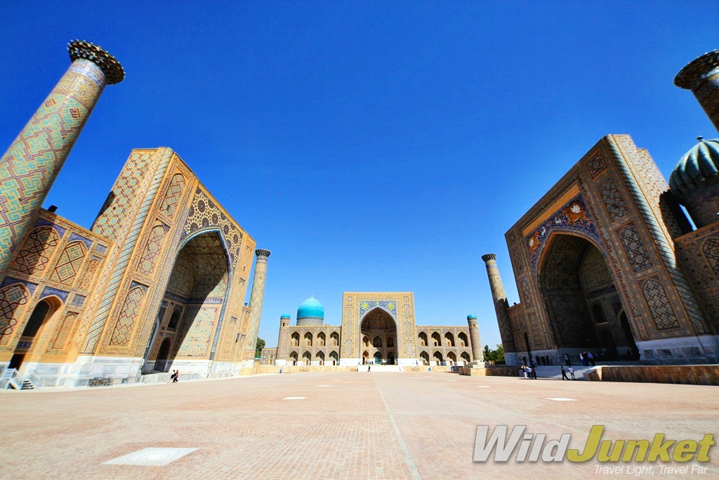 This is Samarkand in Uzbekistan.