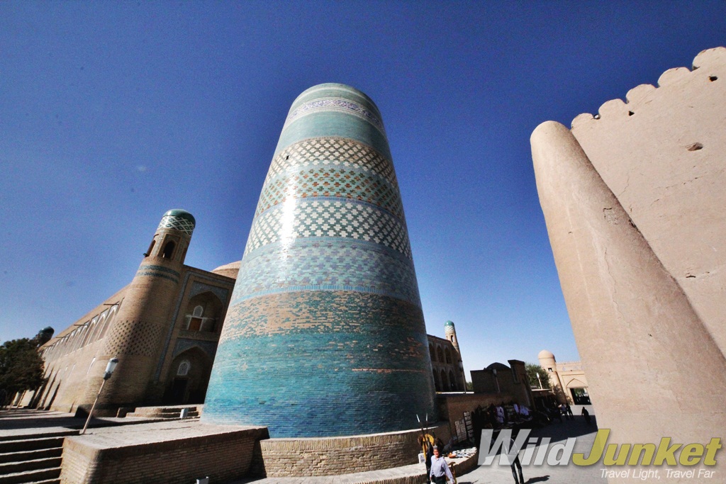 The city of Khiva is located in the Xorazm Region of Uzbekistan.