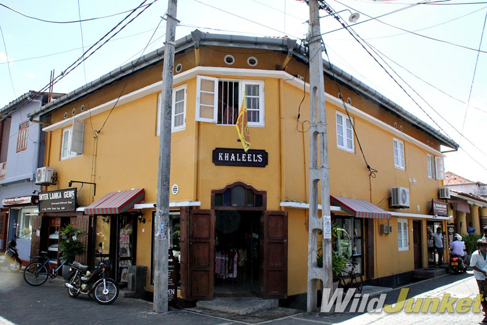 Colonial architecture in Galle.