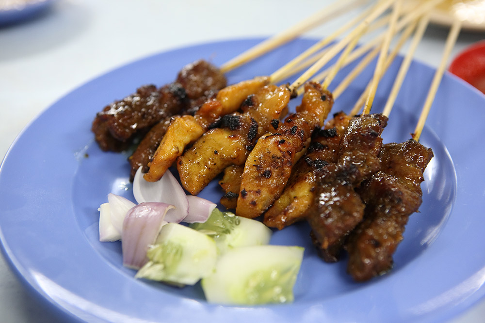 Making the perfect satay is an art form in Malaysia. Photo courtesy Dickson.