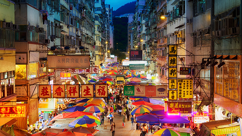 I want to see it all in Hong Kong; the food, the noise and crowds and mess.