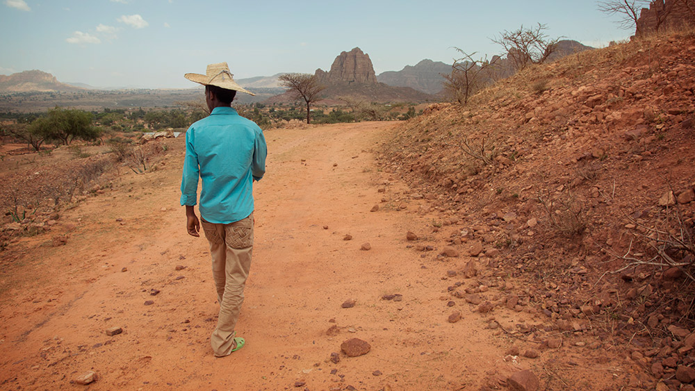 Noticing the details in Gheralta, Ethiopia.