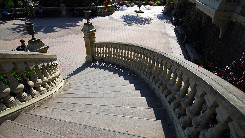 Get among Santiago's gorgeous architecture. Photo courtesy Gord M.